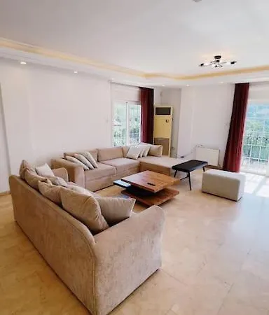 Вилла Tropical Mountain With Pool & Sea View Кирения